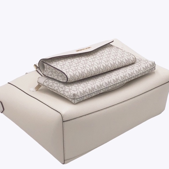 SOLD Michael Kors 3-in-1 Large Pebbled Leather Tote Bag - Picture 8 of 8